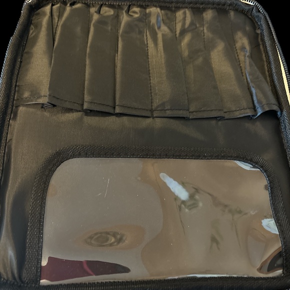 Rae Dunn Makeup Case in Black" ORGANIZE" - Picture 3 of 4